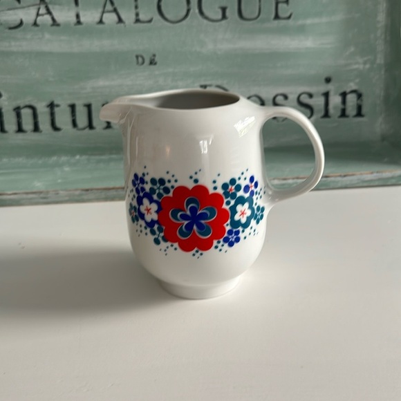 MCM Vintage Hungarian Creamer Pitcher Flower Vase - Picture 2 of 9